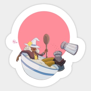 Breakfast Witches - Grits Sticker